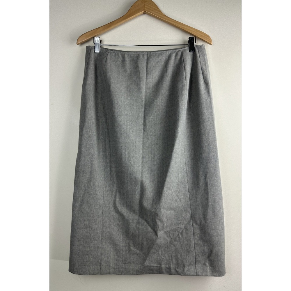 Lauren Ralph Lauren Wool Blend Blazer Skirt Suit Set Women's 16 Career Workwear - Picture 10 of 14